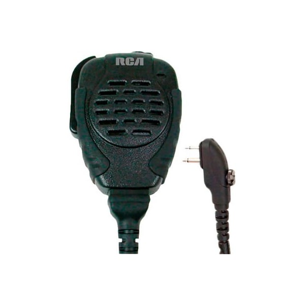 Discount Two-Way Radio RCA Police Style Rubberized Speaker Mic with Screw in Connector, Heavy Duty SM310-X03S - main